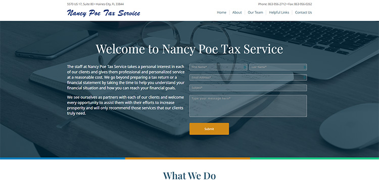 Nancy Poe Tax Service